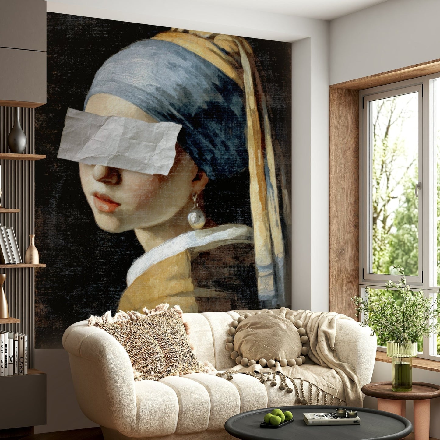 The colors are rich and bold.

