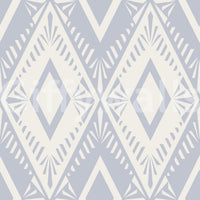 A seamless pattern of vertical rhombuses on a wall

