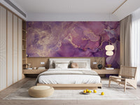 Artistic abstract marble pattern wall mural
