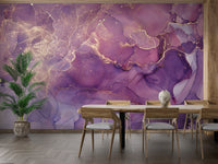 Colorful modern art marble wallpaper for walls
