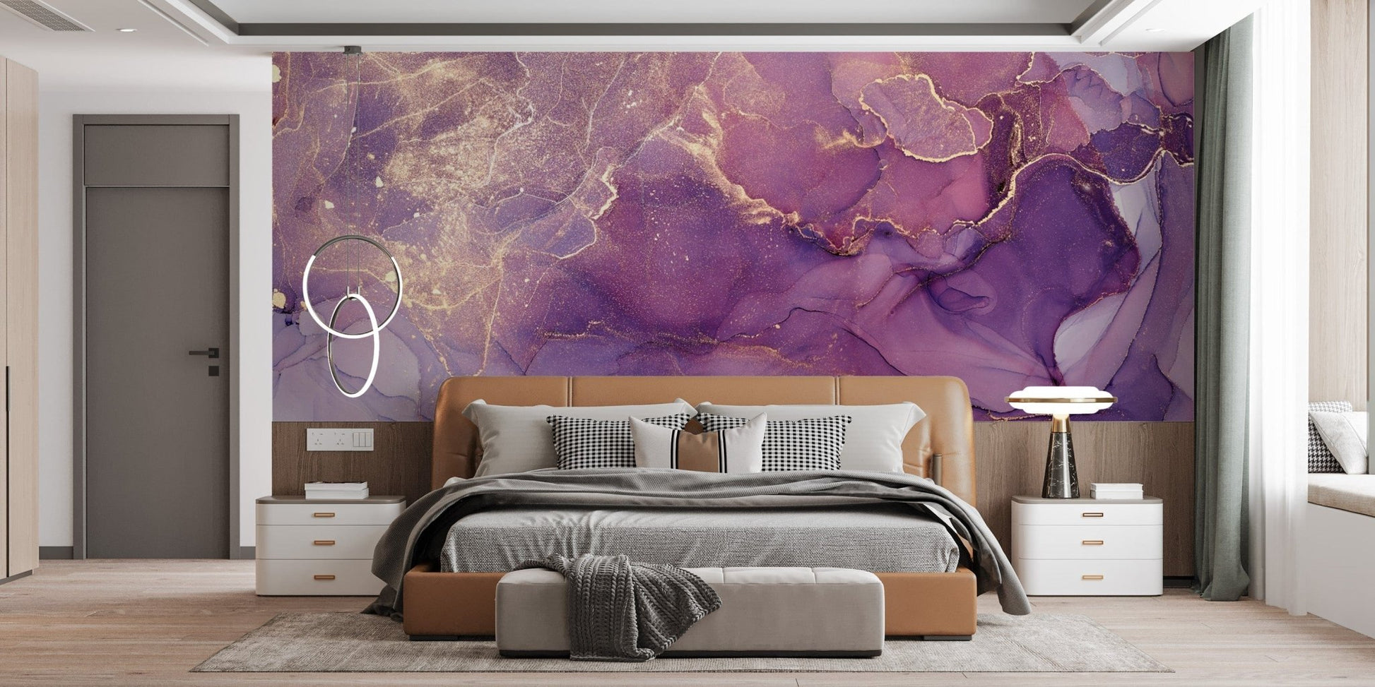 Abstract colorful marble wallpaper for homes
