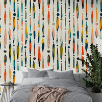 Vibrant Symphony of Brushstrokes Wall Art
