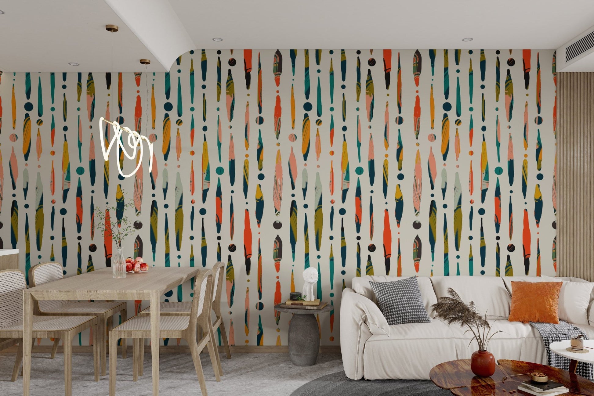Vibrant Brushstroke Symphony Wallpaper - Giffywalls