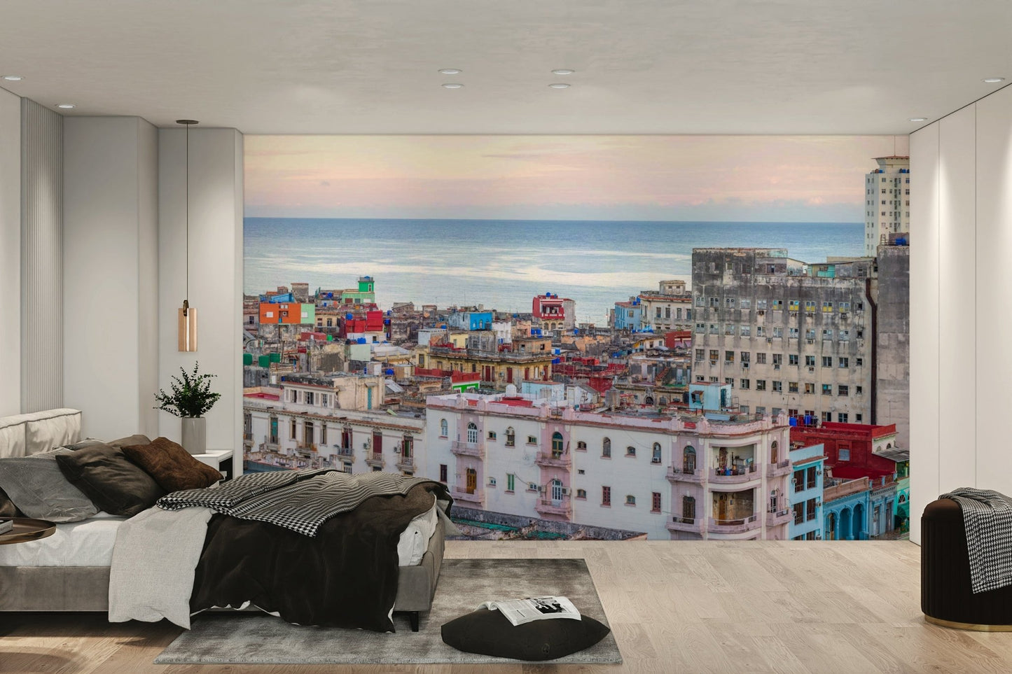 Bright Havana streets wall mural, GD2046