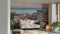 Colorful Havana cityscape wallpaper, GD2046