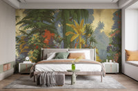 Vibrant Jungle Wall Mural - Giffywalls