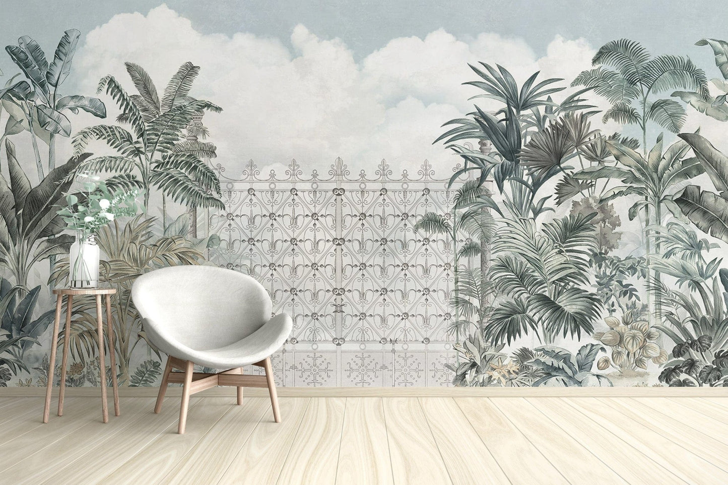 Vibrant Jungle Wall Mural - Giffywalls