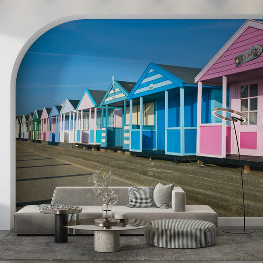 Vibrant Seaside Vibes Wall Mural
