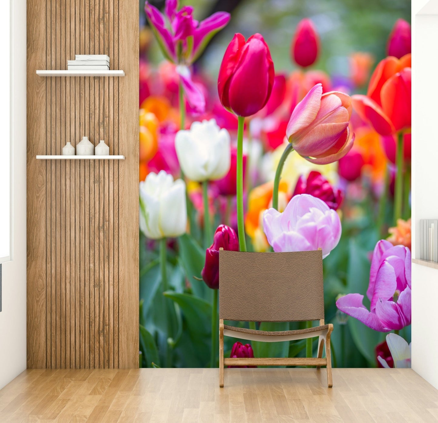 The image captures the freshness and vibrancy of spring.


