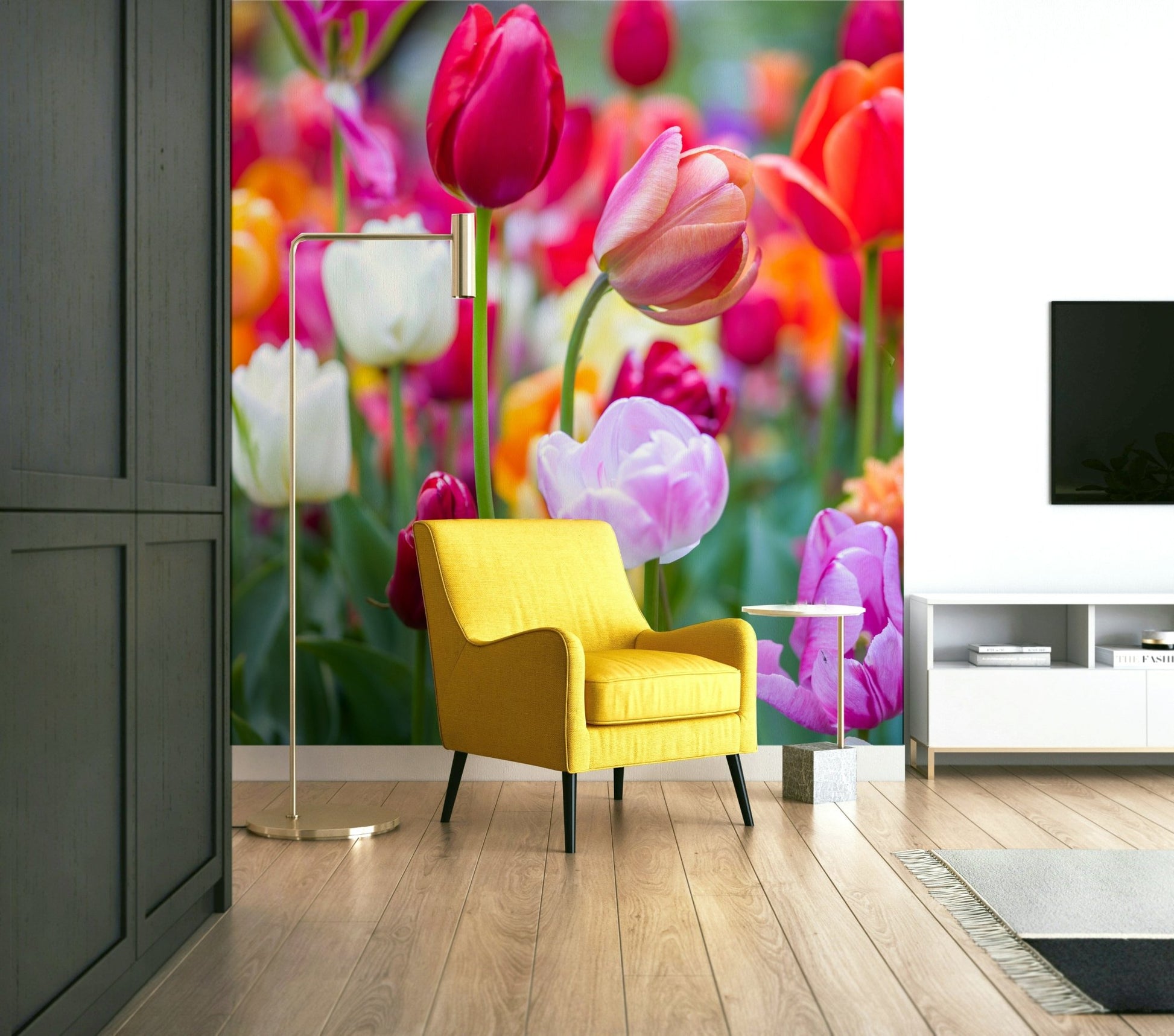 The flowers are in full bloom with open petals.

