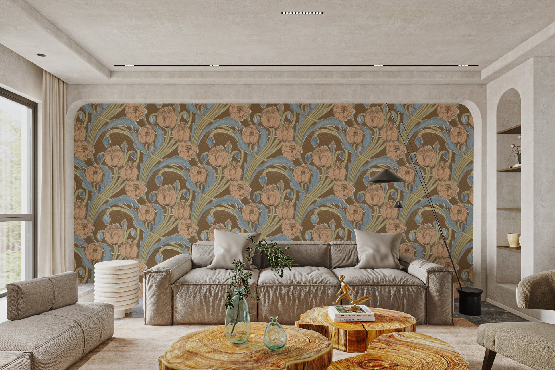 Victorian Cottage Garden Wallpaper