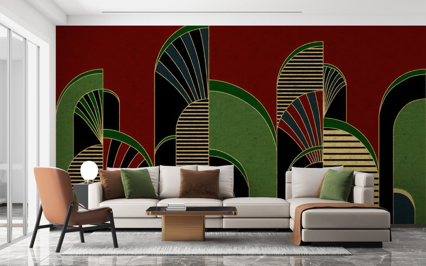 Vintage Archway Wall Mural - Giffywalls, C73