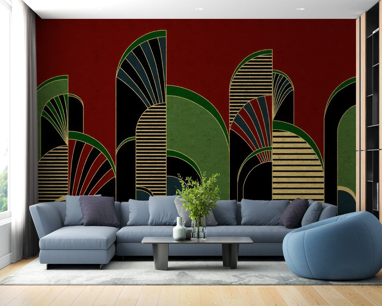 Vintage Archway Wall Mural - Giffywalls, C73