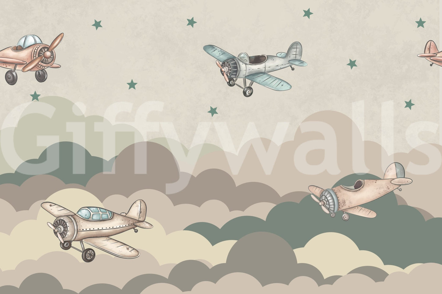 The style is a soft-focus illustration or a painterly design. GD4312

