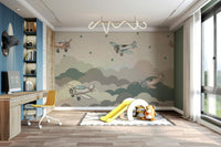 The image is suitable for a nursery or a child's room.

