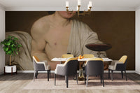 Renaissance Wine and Fruit Still-Life Mural