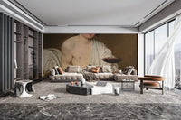 Roman God Bacchus Vintage Wall Mural
