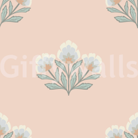 Vintage Bloom Repeat Wallpaper⁠