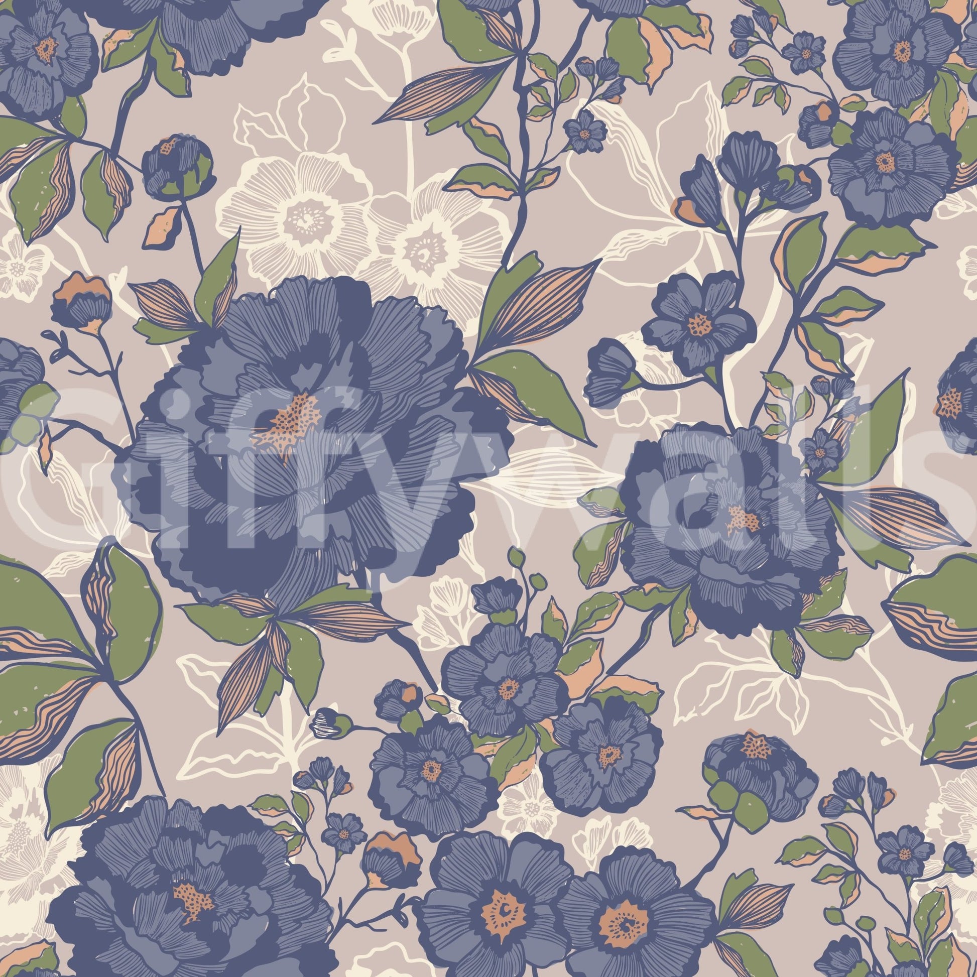 Unique flower wallpaper with a creative twist.

