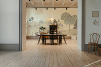 The flowers are in full bloom, with many petals and leaves.

