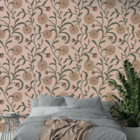 Charming vintage floral print
