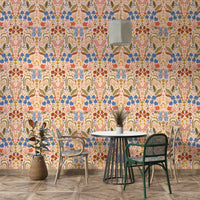 Elegant floral wallpaper for bedrooms

