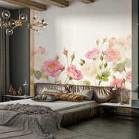 The colors are soft and gentle.

