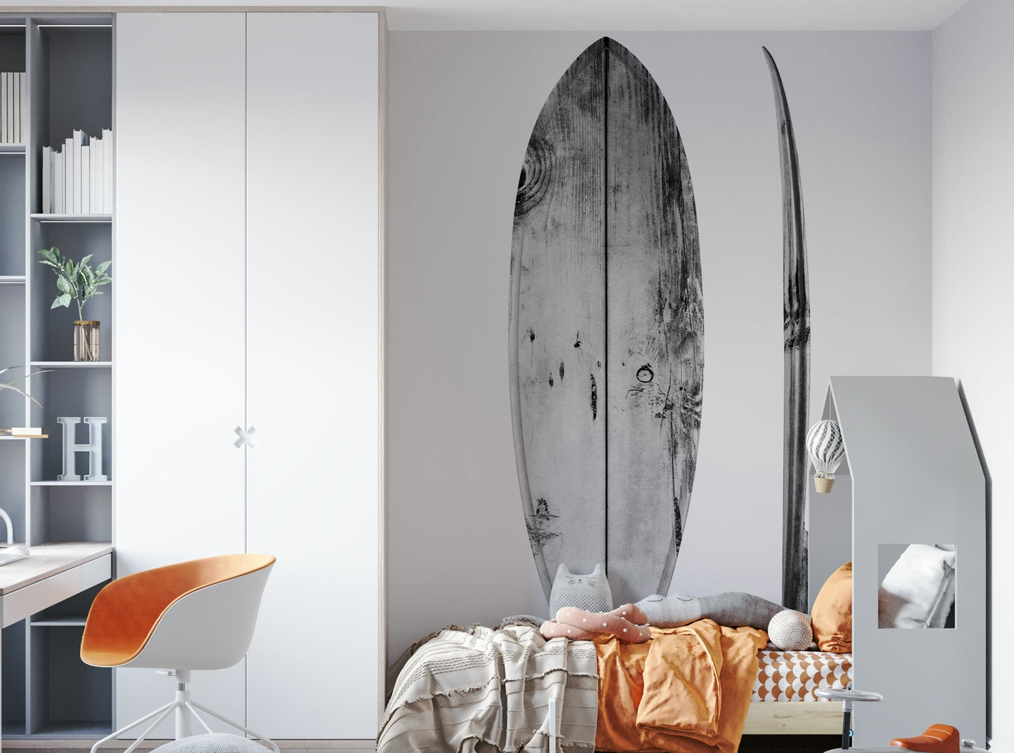 realistic wooden planks art GD3341

