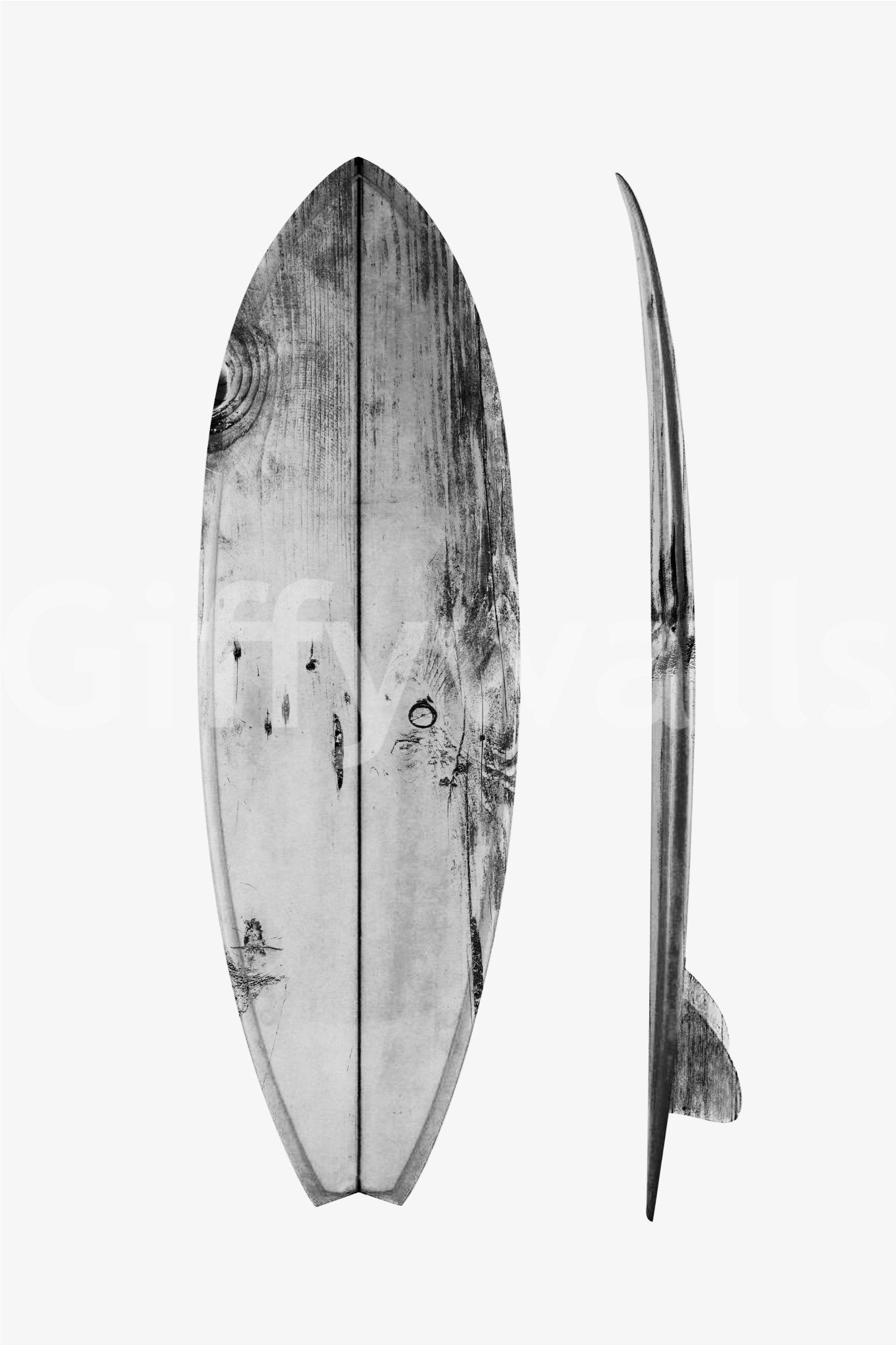 a painting of old wooden planks GD3341

