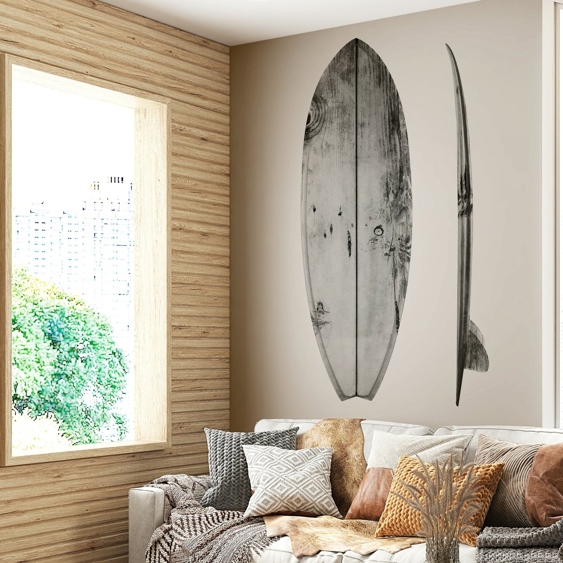 vintage board wall mural GD3341

