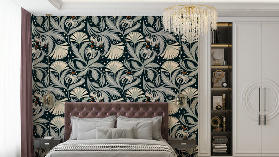 Revival floral wallpaper for walls, GD1035