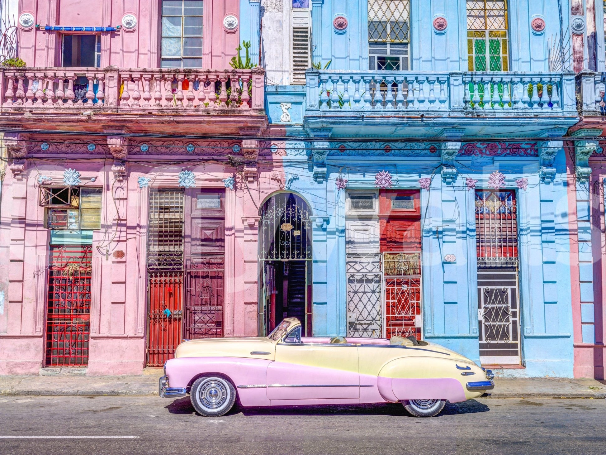 The design offers a sense of a busy, lively city.

