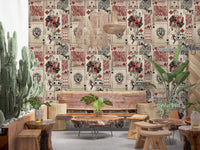 Vintage Deck Walls Wall Mural