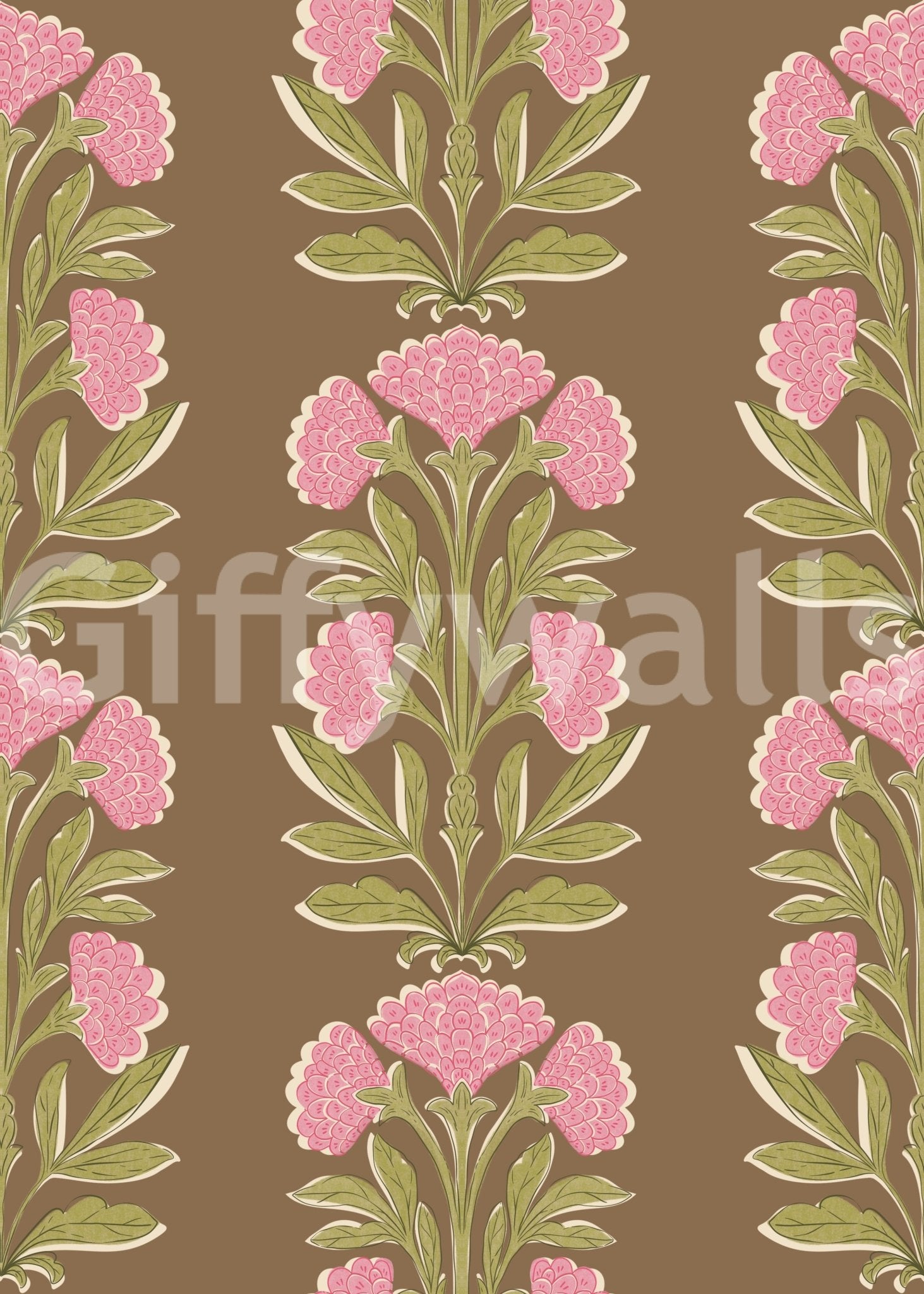 The design is non-realistic and interpretive.

