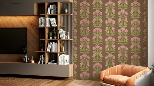 The colors are soft, muted tones.


