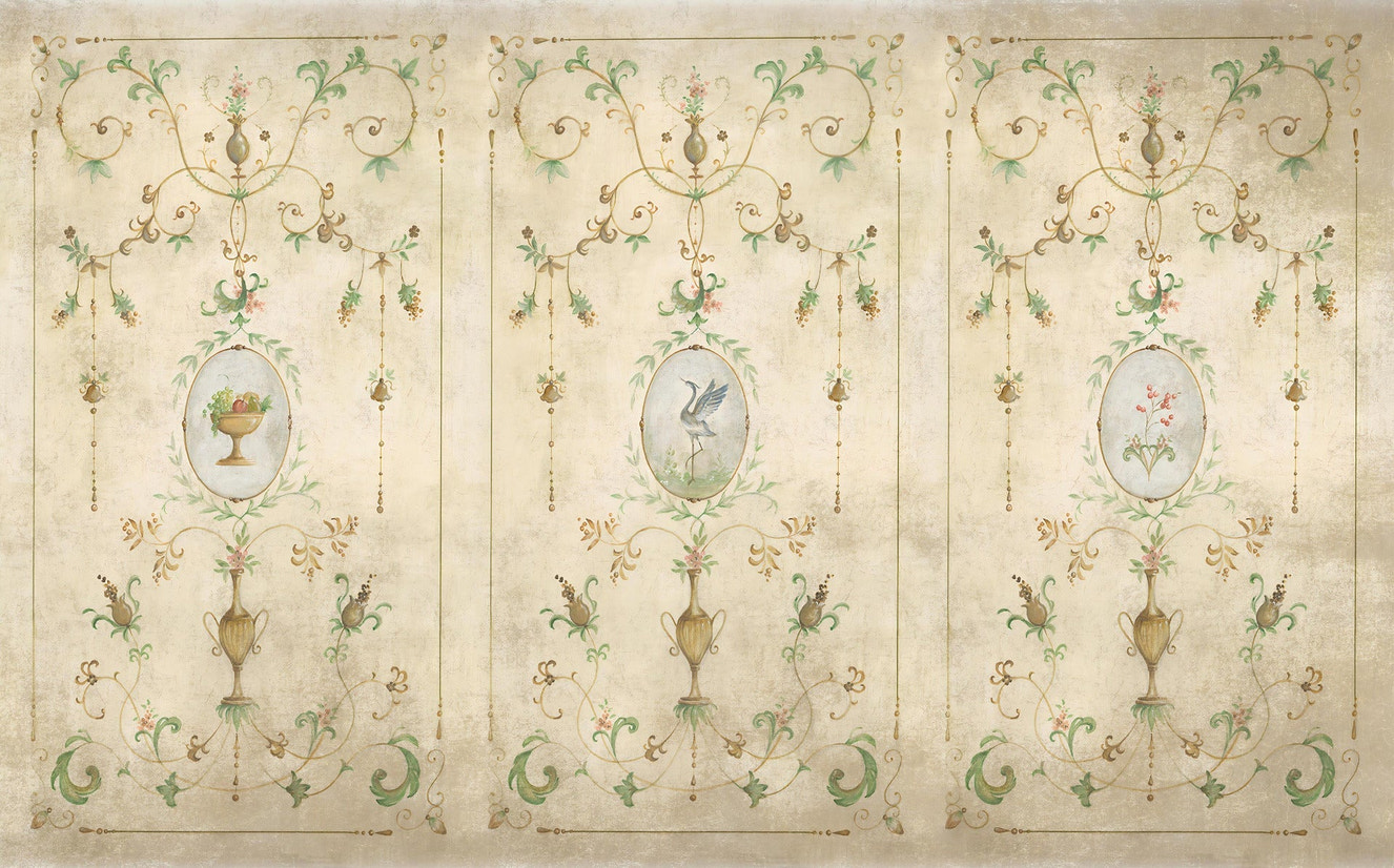 Vintage Floral Design Wallpaper - Giffywalls