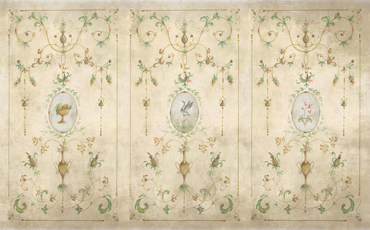 Vintage Floral Design Wallpaper - Giffywalls