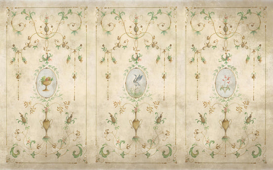 Vintage Floral Design Wallpaper - Giffywalls, A334