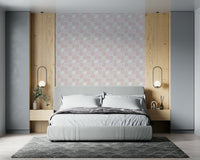 Vibrant folk-inspired geometric and floral patterned wall decor., GD6380