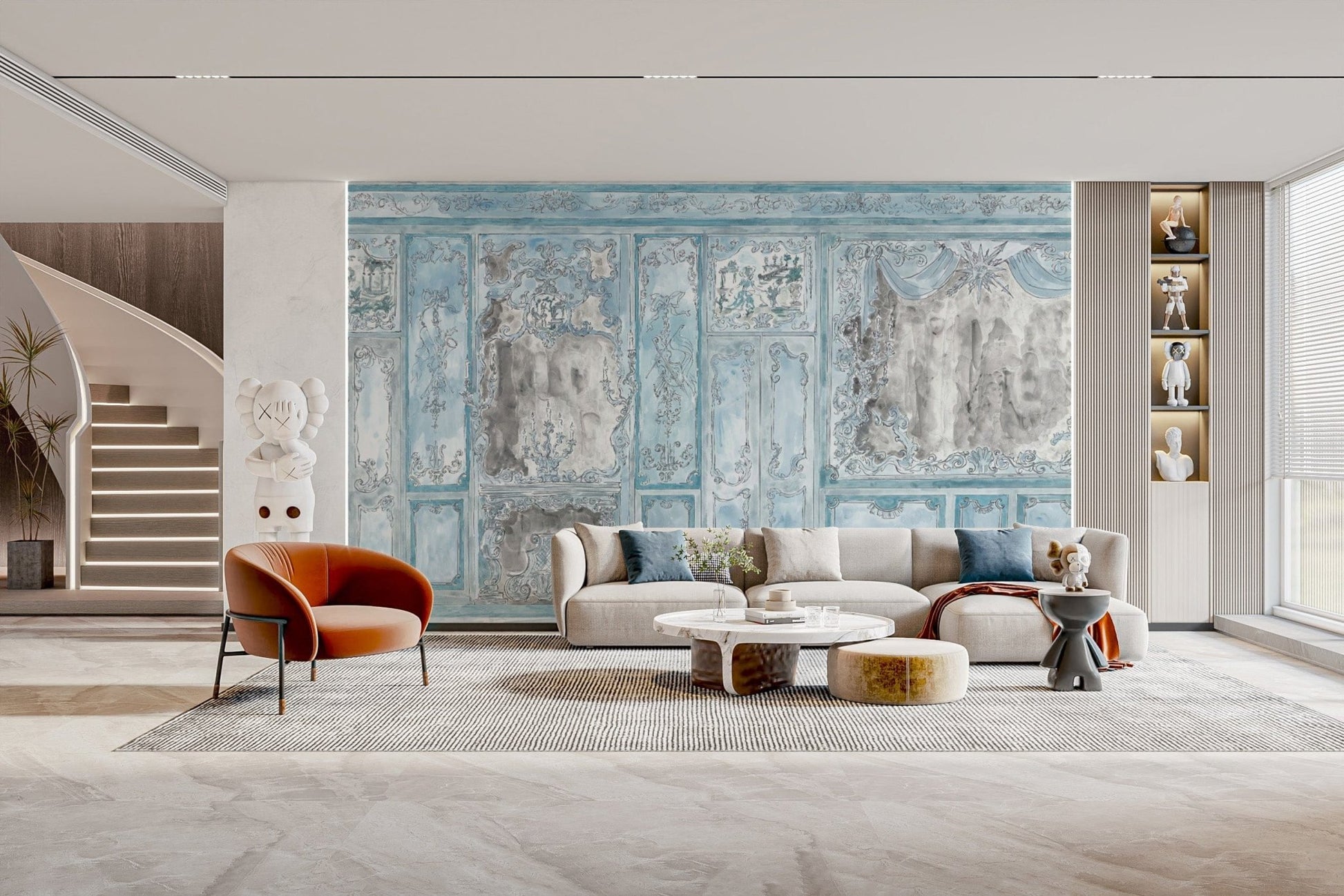 Nature-inspired tropical wall décor
