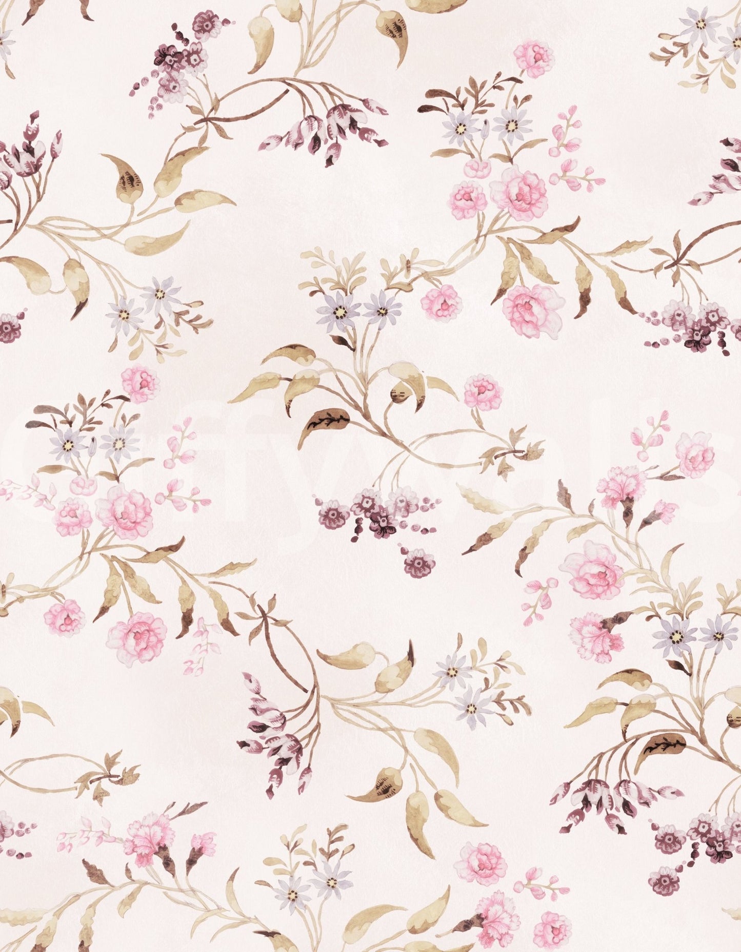 Classic rose garden wallpaper with vintage charm.

