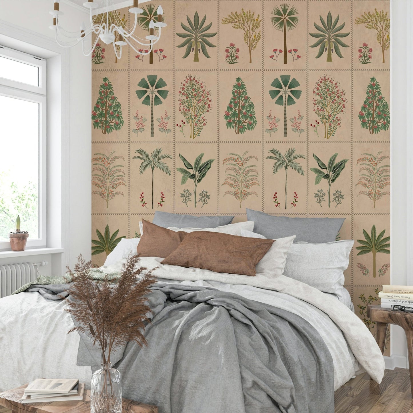 The overall mood is peaceful and charming.
