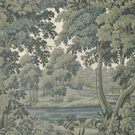 Vintage Green Jungle Wall Mural - Giffywalls, C539