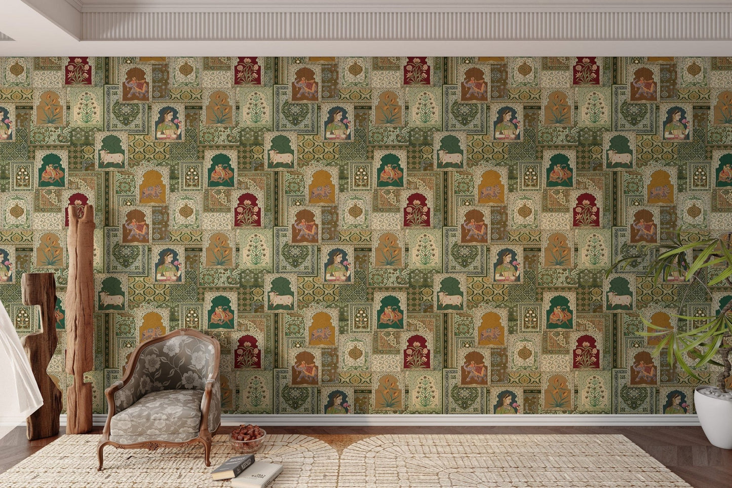 Heritage gazebo scene wallpaper

