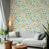 Classic food and kitchen motif in nostalgic style, GD1537
