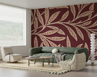 An artistic nature inspired mural for home decor., GD5291