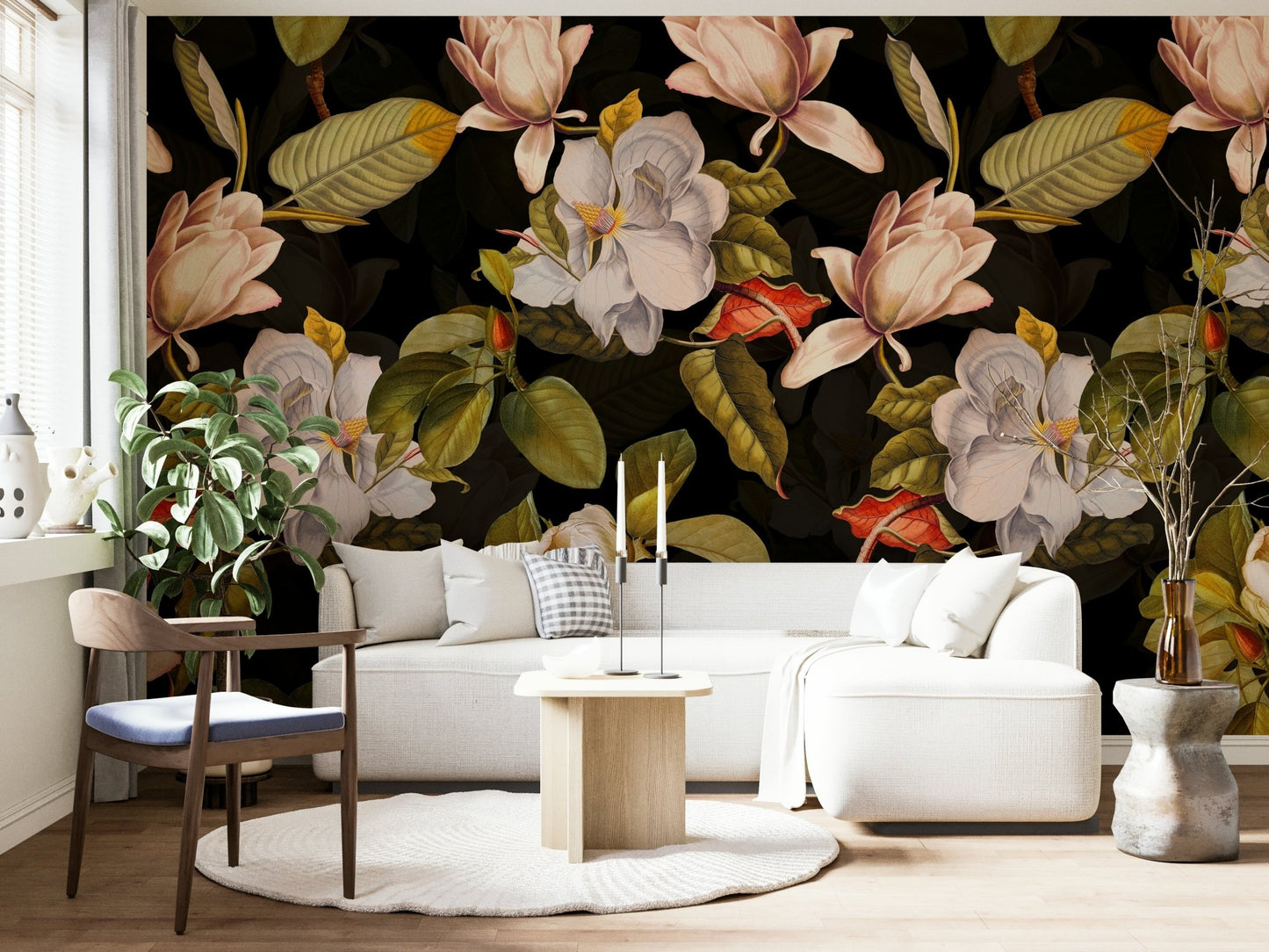 The image has a calm, tranquil feel.

