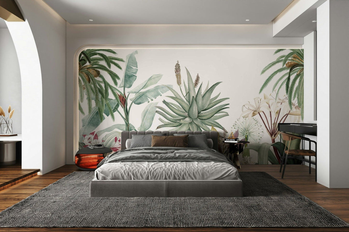 The lines are soft, not sharp, giving a gentle look.
