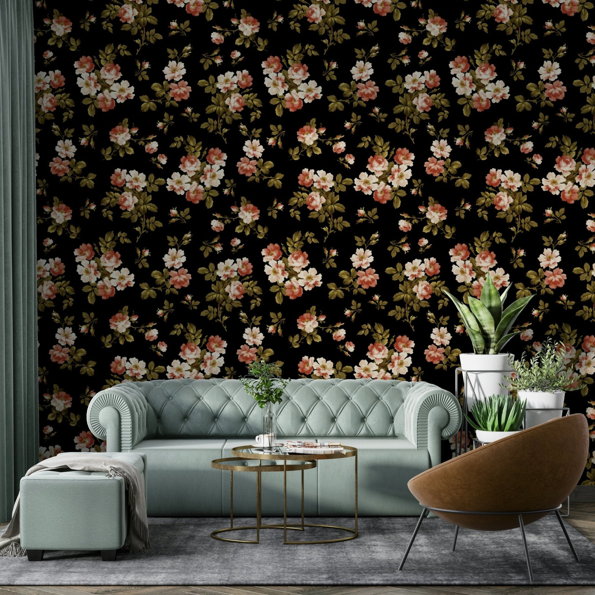 Elegant floral design featuring roses in pastel shades, GD1343