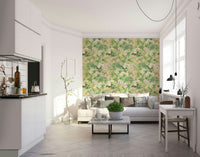 Rose garden wallpaper design for classic interiors., GD1354